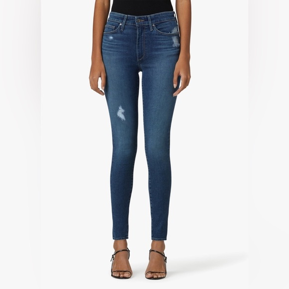 JOE’S Jeans Mid-Rise Skinny Ankle in Sonic Ocean Blue Women Size 26 $189 NWT - Picture 4 of 11